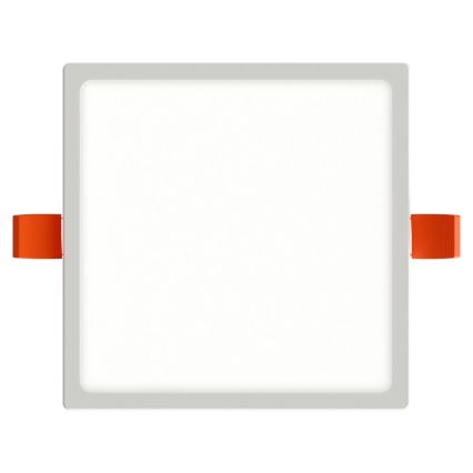APLED - LED indbygningslampe SQUARE SLIM LED/16W/230V 14,5x14,5 cm hvid