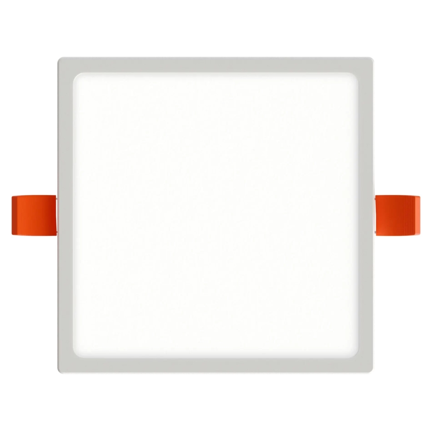 APLED - LED indbygningslampe SQUARE SLIM LED/16W/230V 14,5x14,5 cm hvid
