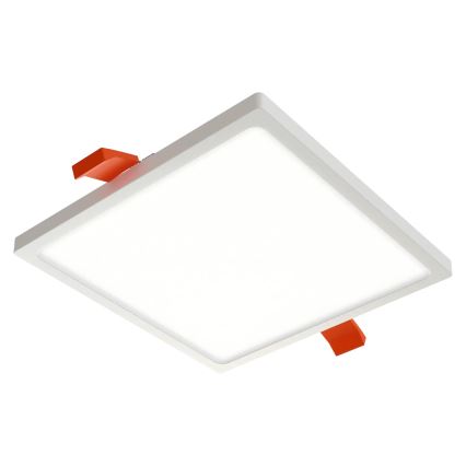 APLED - LED indbygningslampe SQUARE SLIM LED/16W/230V 14,5x14,5 cm hvid