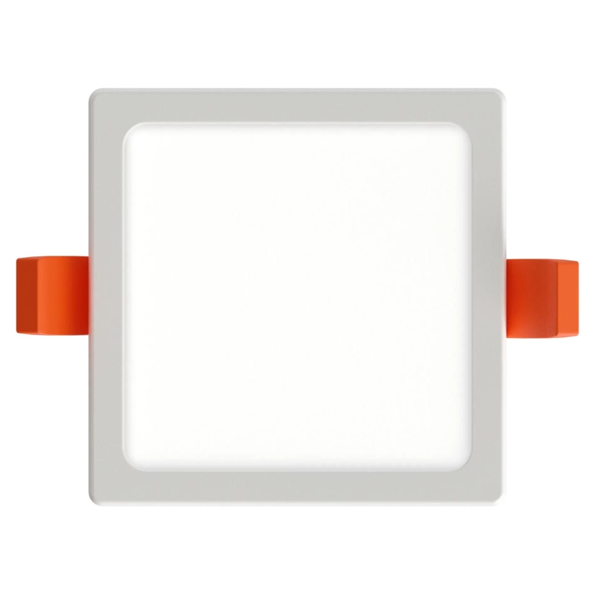 APLED - LED indbygningslampe SQUARE SLIM LED/8W/230V 9x9 cm hvid