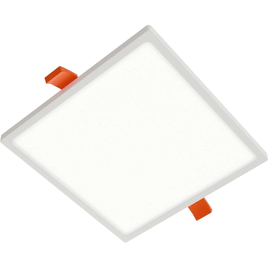 APLED - LED indbygningslampe SQUARE SLIM LED/8W/230V 9x9 cm hvid