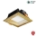 APLED - LED indbygningslampe SQUARE WOODLINE LED/3W/230V 3000K 9x9 cm aske massivt træ