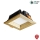 APLED - LED indbygningslampe SQUARE WOODLINE LED/3W/230V 3000K 9x9 cm fyrretræ massivt træ