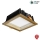 APLED - LED indbygningslampe SQUARE WOODLINE LED/6W/230V 4000K 12x12 cm aske massivt træ