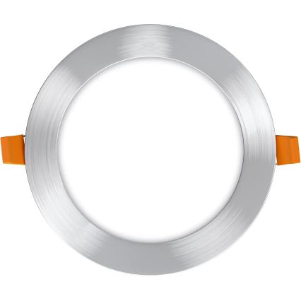 APLED - LED indbygningslampe til badeværelse RONDO LED/12W/230V IP40 diameter 17 cm mat krom