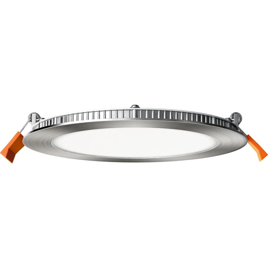 APLED - LED indbygningslampe til badeværelse RONDO LED/12W/230V IP40 diameter 17 cm mat krom