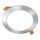 APLED - LED indbygningslampe til badeværelse RONDO LED/12W/230V IP40 diameter 17 cm mat krom