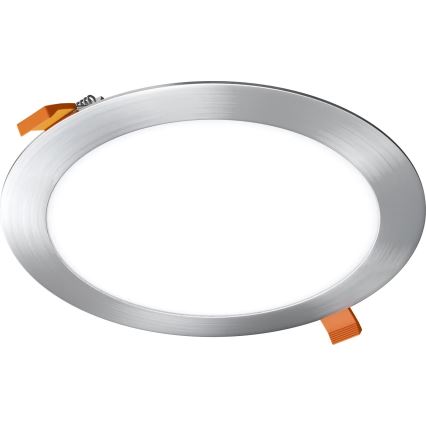 APLED - LED indbygningslampe til badeværelse RONDO LED/18W/230V IP40 diameter 22,5 cm mat krom