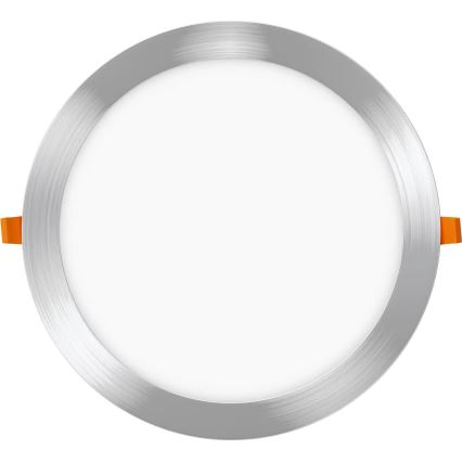APLED - LED indbygningslampe til badeværelse RONDO LED/24W/230V IP40 diameter 30 cm mat krom