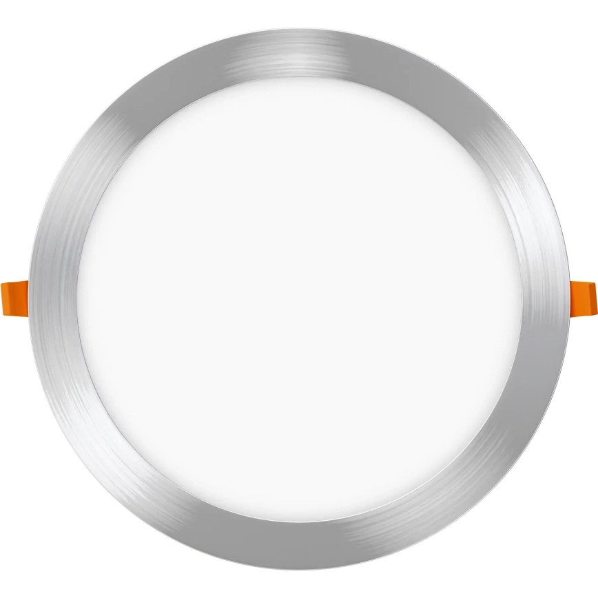 APLED - LED indbygningslampe til badeværelse RONDO LED/24W/230V IP40 diameter 30 cm mat krom