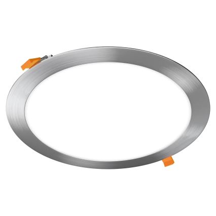 APLED - LED indbygningslampe til badeværelse RONDO LED/24W/230V IP40 diameter 30 cm mat krom