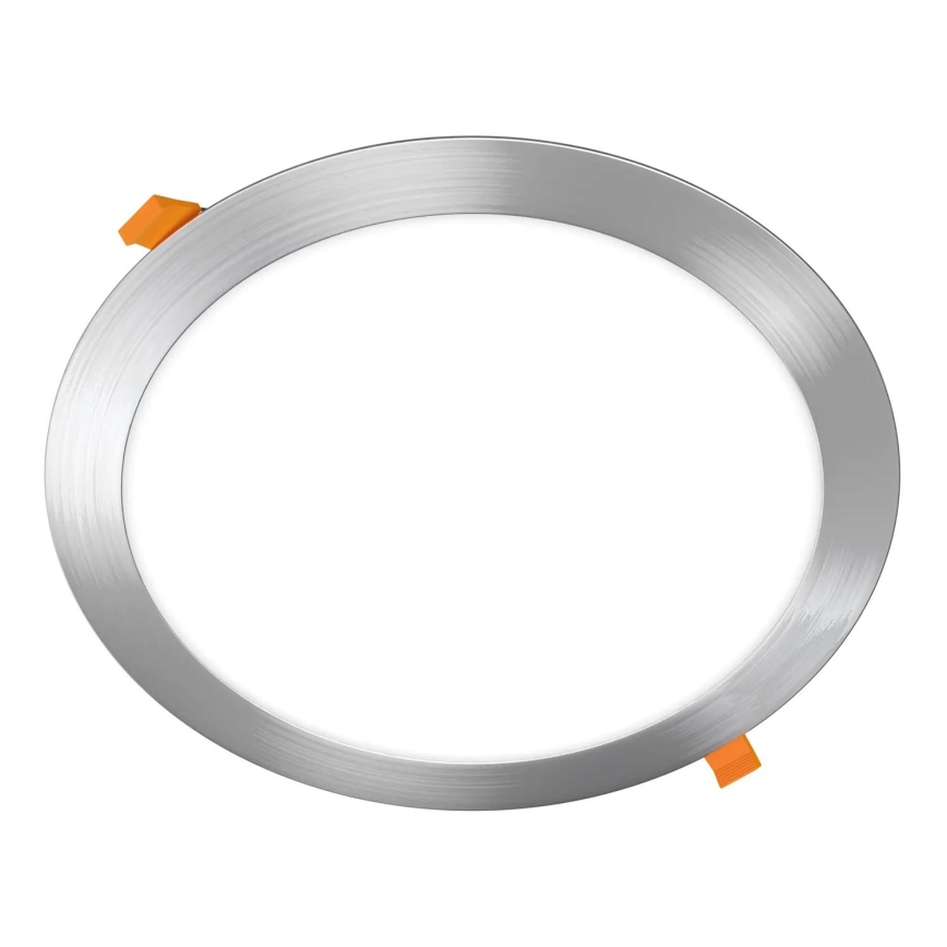 APLED - LED indbygningslampe til badeværelse RONDO LED/24W/230V IP40 diameter 30 cm mat krom