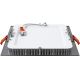 APLED - LED indbygningslampe til badeværelse SQUARE LED/12W/230V IP41 170x170 mm