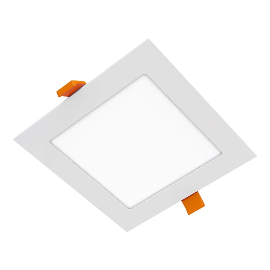APLED - LED indbygningslampe til badeværelse SQUARE LED/12W/230V IP40 17x17 cm hvid
