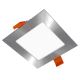 APLED - LED indbygningslampe til badeværelse SQUARE LED/6W/230V IP41 110x110 mm