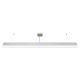APLED - LED pendel LOOK LED/46W/230V 4000K 120 cm sølvfarvet