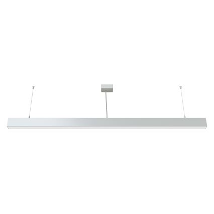 APLED - LED pendel LOOK LED/58W/230V 4000K 150 cm sølvfarvet