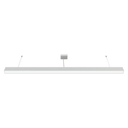 APLED - LED pendel LOOK LED/58W/230V 4000K 150 cm sølvfarvet