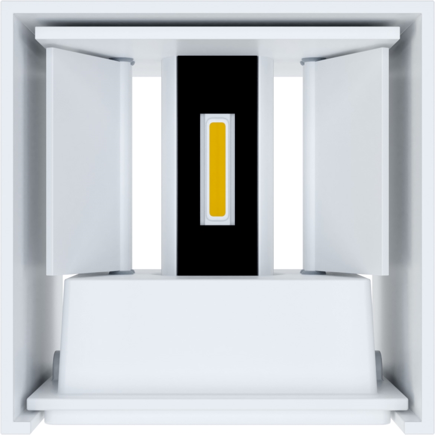APLED - Udendørs LED væglampe CUBE 2xLED/3W/230V IP65