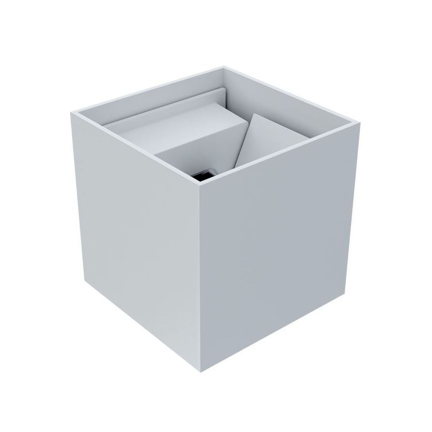 APLED - Udendørs LED væglampe CUBE 2xLED/3W/230V IP65