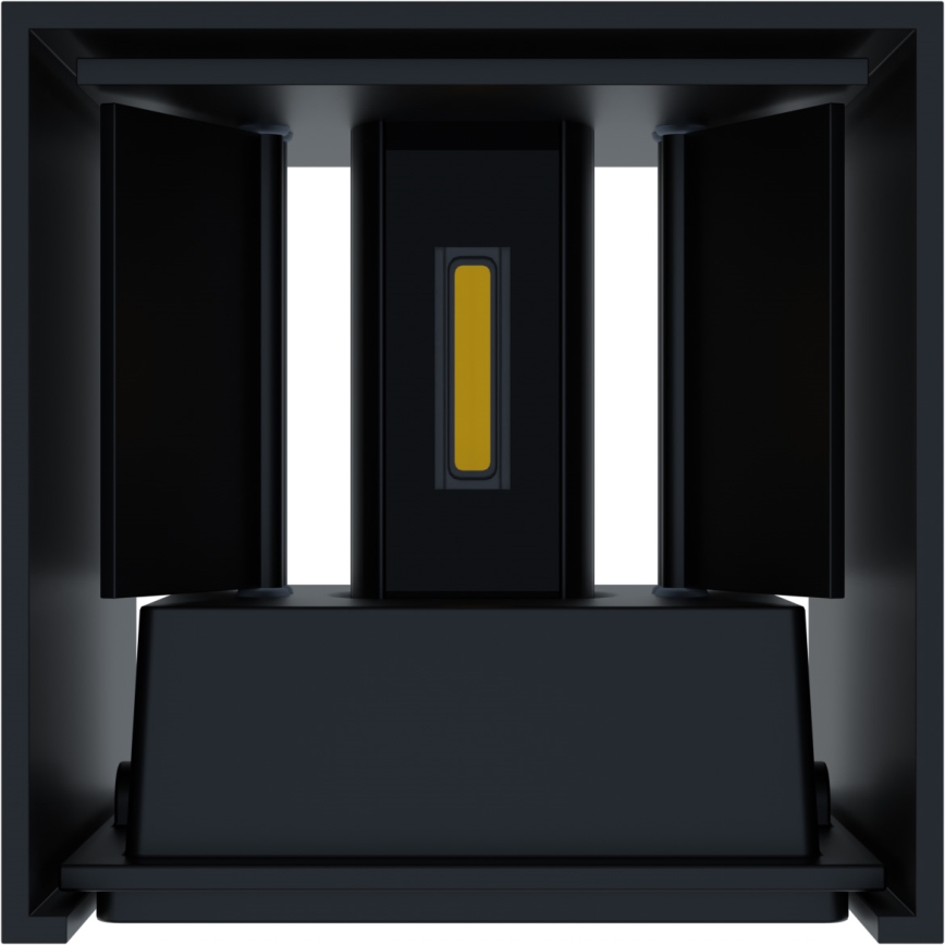 APLED - Udendørs LED væglampe CUBE 2xLED/3W/230V IP65