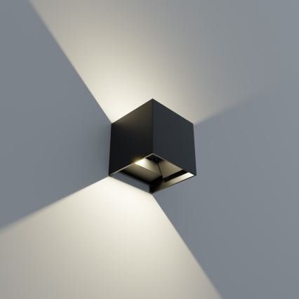 APLED - Udendørs LED væglampe CUBE 2xLED/3W/230V IP65