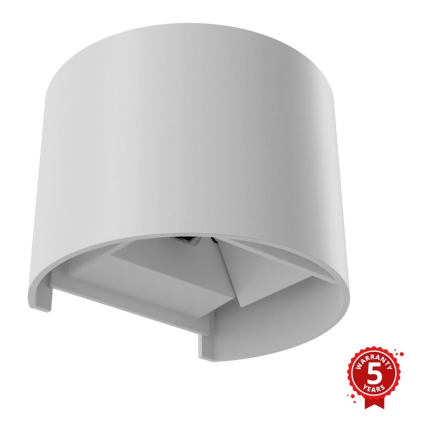 APLED - Udendørs LED væglampe OVAL 2xLED/3W/230V IP65