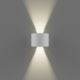 APLED - Udendørs LED væglampe OVAL 2xLED/3W/230V IP65