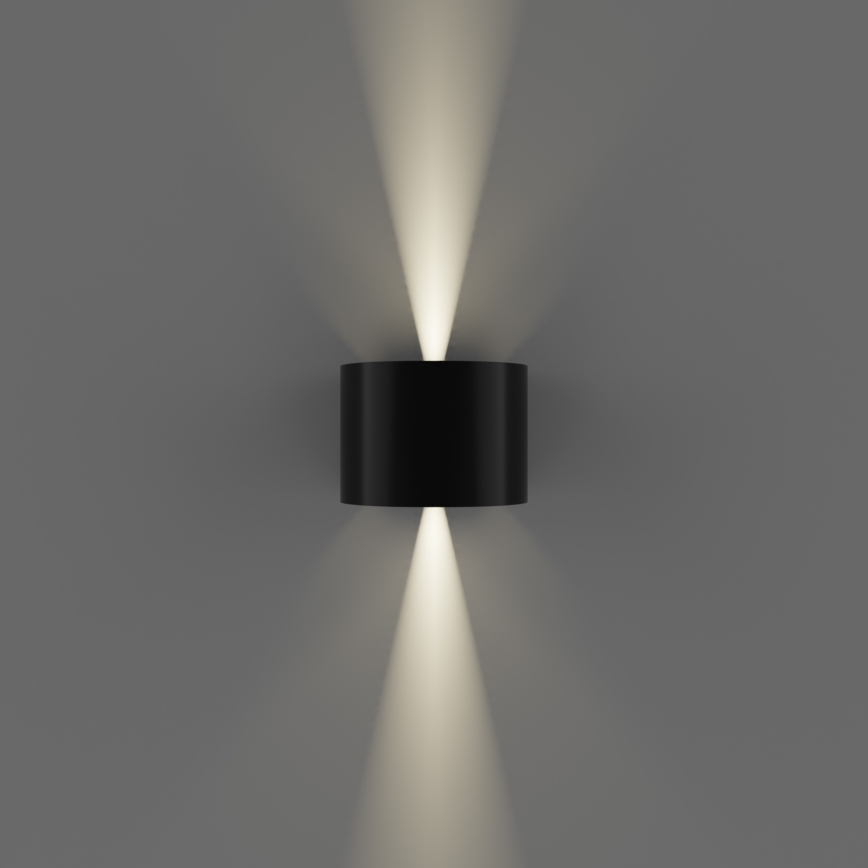 APLED - Udendørs LED væglampe OVAL 2xLED/3W/230V IP65
