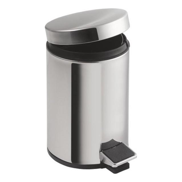 Aqualine - Affaldsspand SIMPLE LINE 12 l poleret rustfri