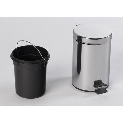 Aqualine - Affaldsspand SIMPLE LINE 3 l poleret rustfri