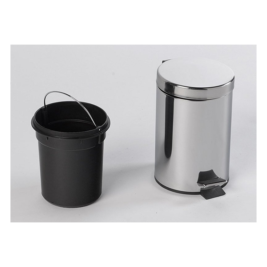 Aqualine - Affaldsspand SIMPLE LINE 3 l poleret rustfri