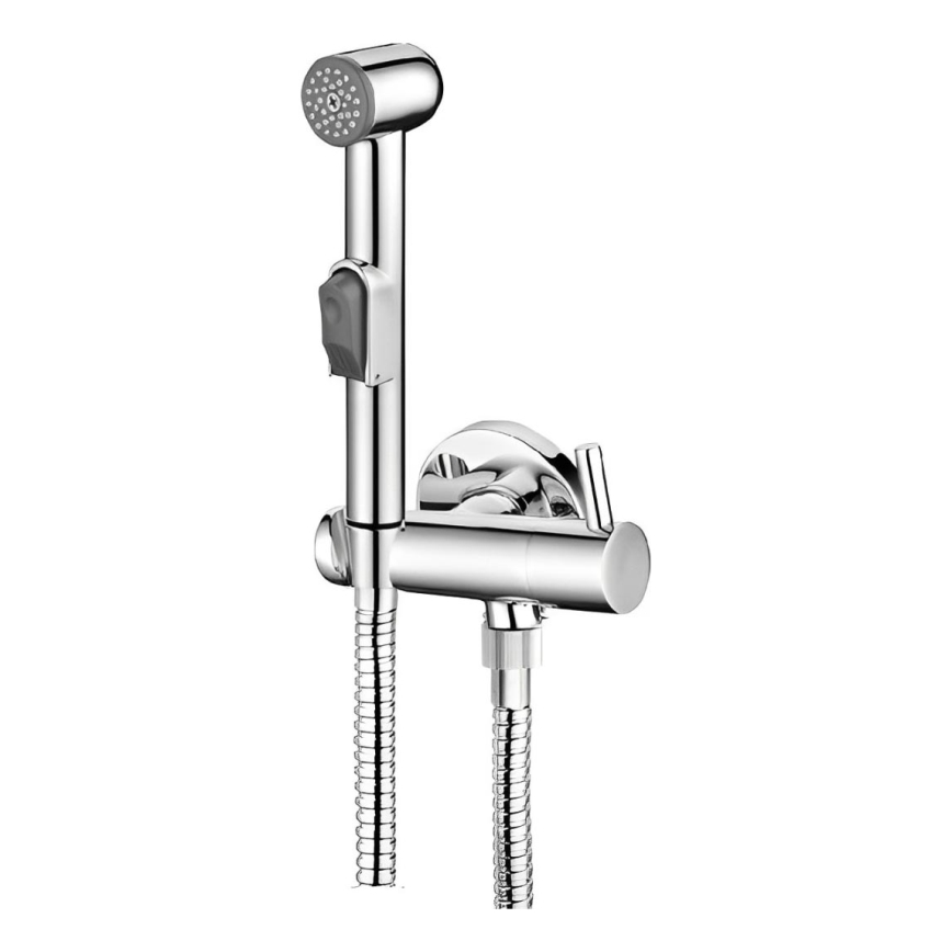 Aqualine - Bidethane med shower skinnende krom