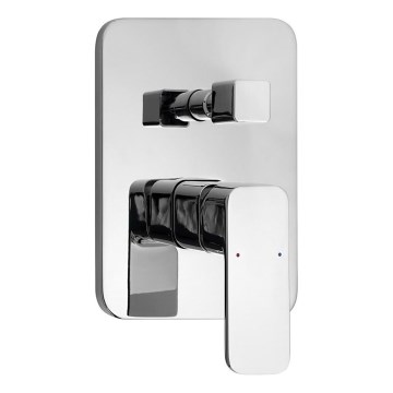 Aqualine - Brusehane for skjult installation FACTOR skinnende krom