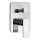 Aqualine - Brusehane for skjult installation FACTOR skinnende krom