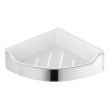 Aqualine - Brusehylde til hjørne SAMBA 21,8x30 cm skinnende krom