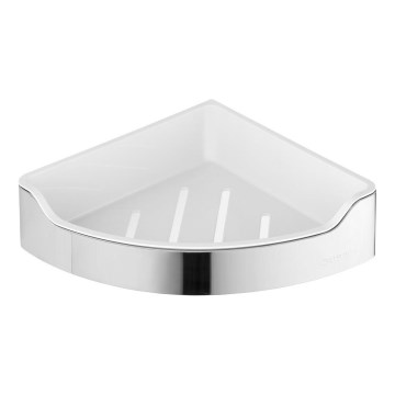 Aqualine - Brusehylde til hjørne SAMBA 21,8x30 cm skinnende krom
