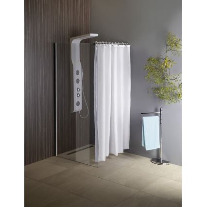 Aqualine - Brusepanel YUKI mat hvid