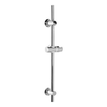 Aqualine - Bruser stang med sliding holder skinnende krom