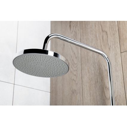 Aqualine - Brusesæt m. termostathane LIGA skinnende krom
