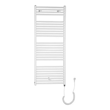 Aqualine - Elektrisk badeværelsesradiator DIRECT-E 600W 132x60 cm hvid