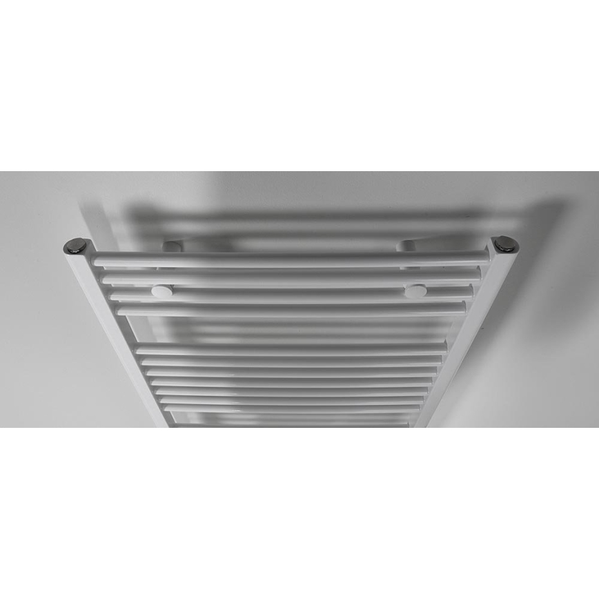 Aqualine - Elektrisk badeværelsesradiator DIRECT-E 800W/230V 168 cm hvid lige