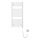 Aqualine - Elektrisk badeværelsesradiator ORBIT-E 300W/230V 96 cm hvid rund