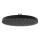 Aqualine - Hovedbruser diameter 20 cm mat sort