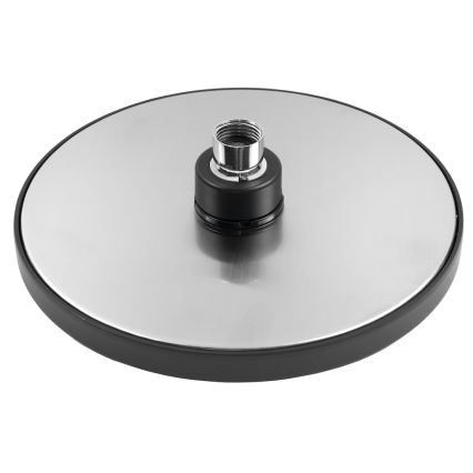 Aqualine - Hovedbruser diameter 20 cm mat sort