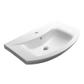 Aqualine - Nedsænket håndvask ZERO 75x48,5 cm keramik/hvid