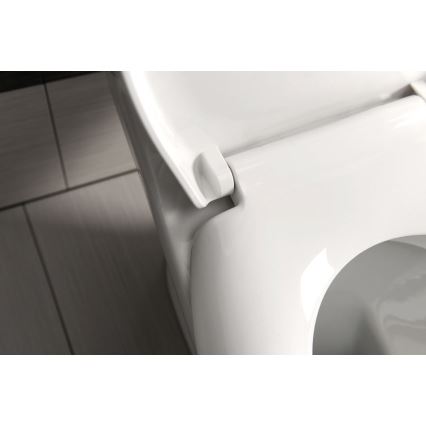 Aqualine - Toiletsæde SOFIA SoftClose hvid