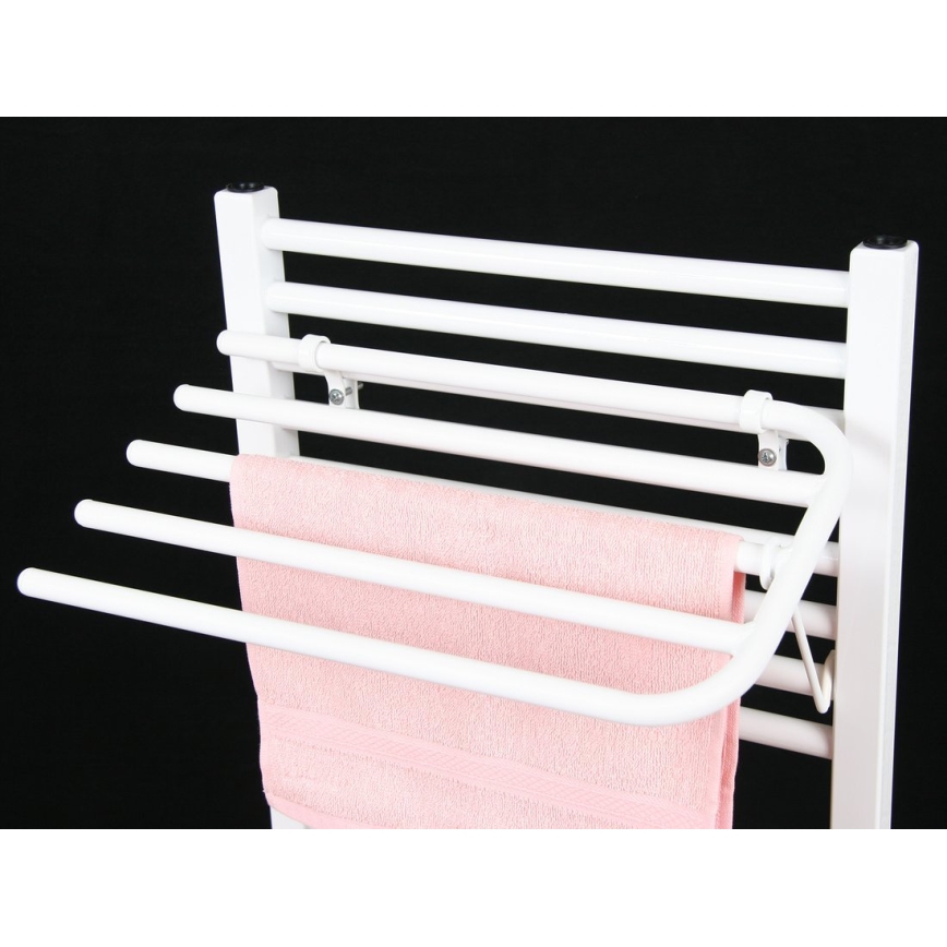 Aqualine - Towel skinne til heating element 50 cm hvid