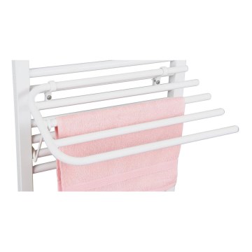 Aqualine - Towel skinne til heating element 60 cm hvid