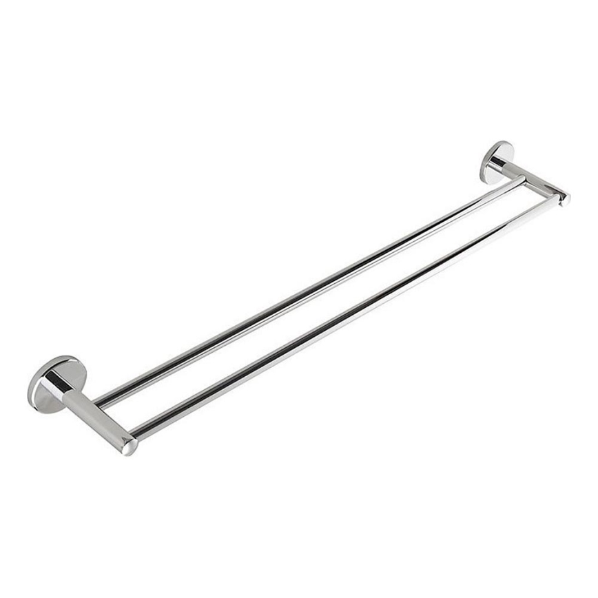 Aqualine - Væghængt håndklædestang SAMBA 12x64,5 cm skinnende krom